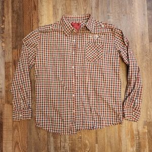 Modern Culture Plaid Button Down